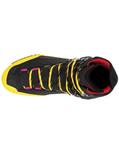 La Sportiva Aequilibrium ST GTX Gore-Tex Men's Mountaineering Boots, Black/Yellow