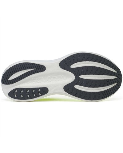 Saucony Triumph 22 Scarpe Running Uomo, White/Citron