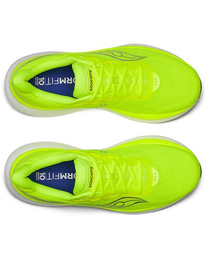 Saucony Triumph 22 Scarpe Running Uomo, White/Citron