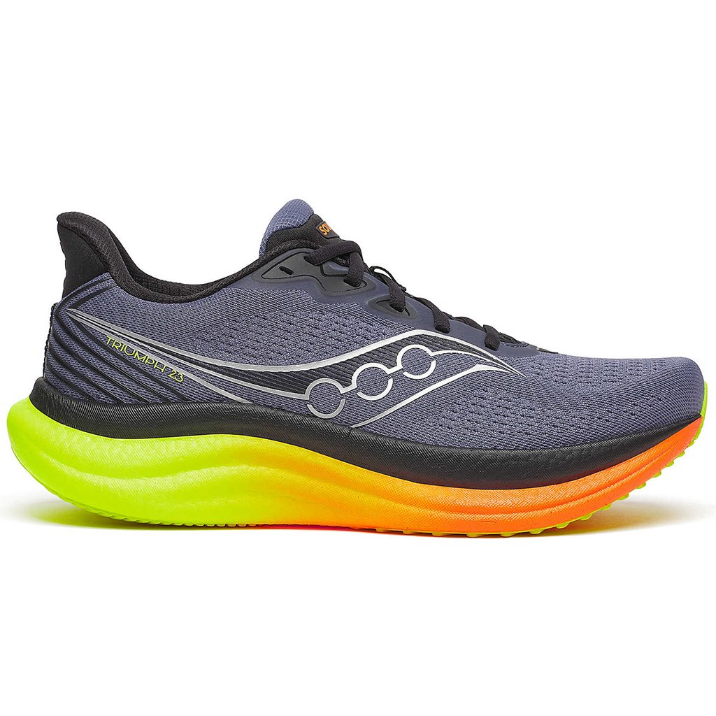 Saucony Triumph 22 Scarpe Running Uomo, White/Citron