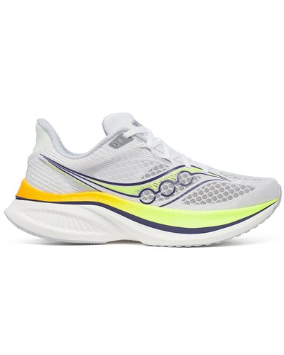 Saucony Endorphin Speed 5 Scarpe Running Uomo, White/Citron