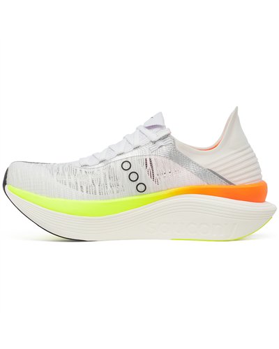 Saucony Endorphin Elite 2 Men's Running Shoes, White/Vo2