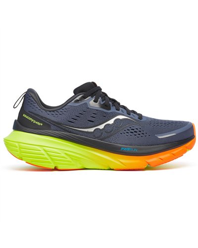 Saucony Guide 18 Men's Running Shoes, Shadow/Vizi
