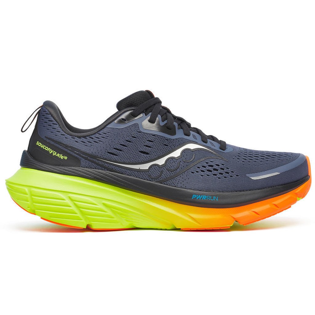 Saucony Guide 18 Scarpe Running Uomo, Shadow/Vizi