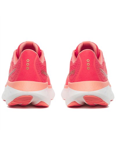 Saucony Ride 18 Women's Running Shoes, Coral/Salmon
