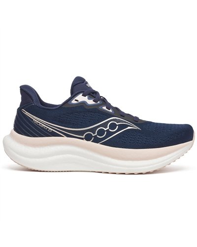 Saucony Triumph 23 Scarpe Running Donna, Navy/Cameo