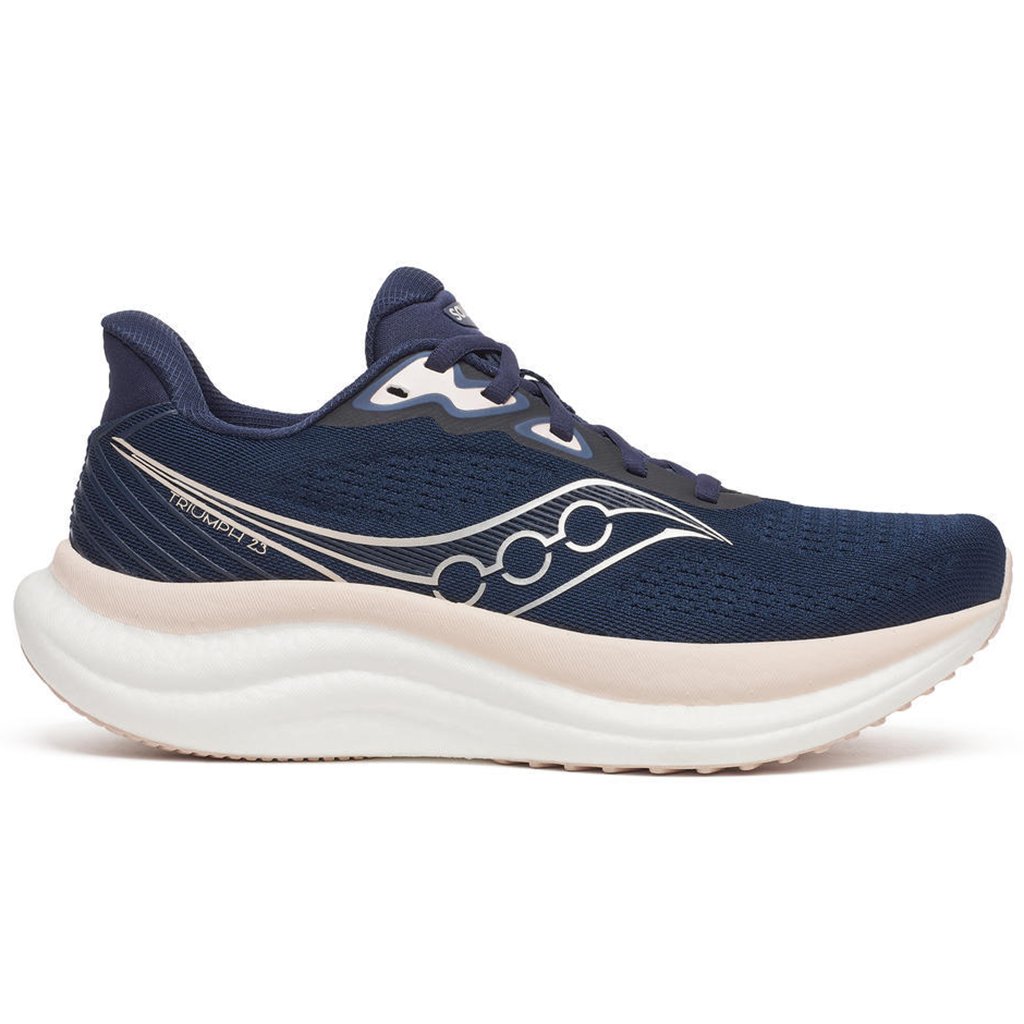Saucony Triumph 23 Scarpe Running Donna, Navy/Cameo