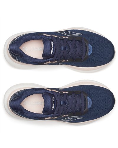 Saucony Triumph 23 Scarpe Running Donna, Navy/Cameo