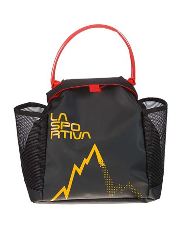 La Sportiva Training Chalk Bag Sacchetto Portamagnesite, Black/Yellow