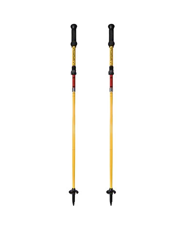 La Sportiva Trail Speed Alu Trail Running/Trekking Foldable Stick, Yellow (Pair)