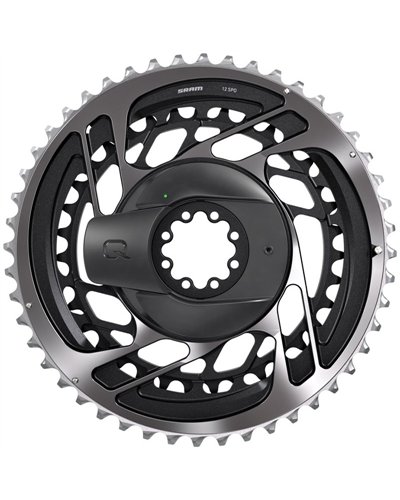 Sram Spider con Powermeter Red eTap AXS Corone 48-35 Montaggio Diretto Grigio