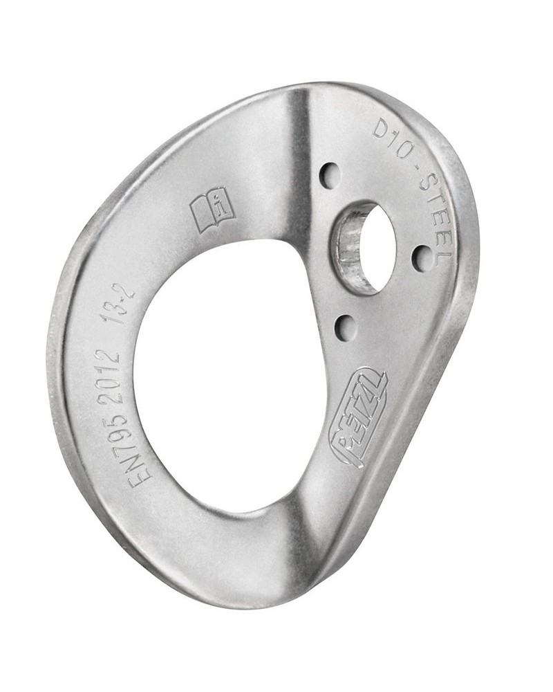 Petzl Coeur Steel 10 mm Placchetta in Acciaio Standard (20 pz)