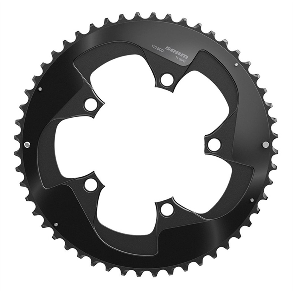 Sram Cring Road Red 11S 52T 110 Al5 Btblk 2Pn