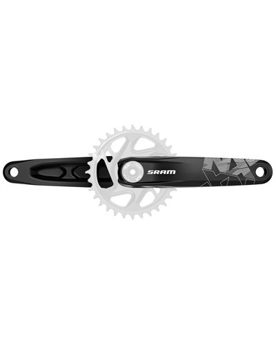 Sram NX Eagle Guarnitura DUB 170 mmi, Nero