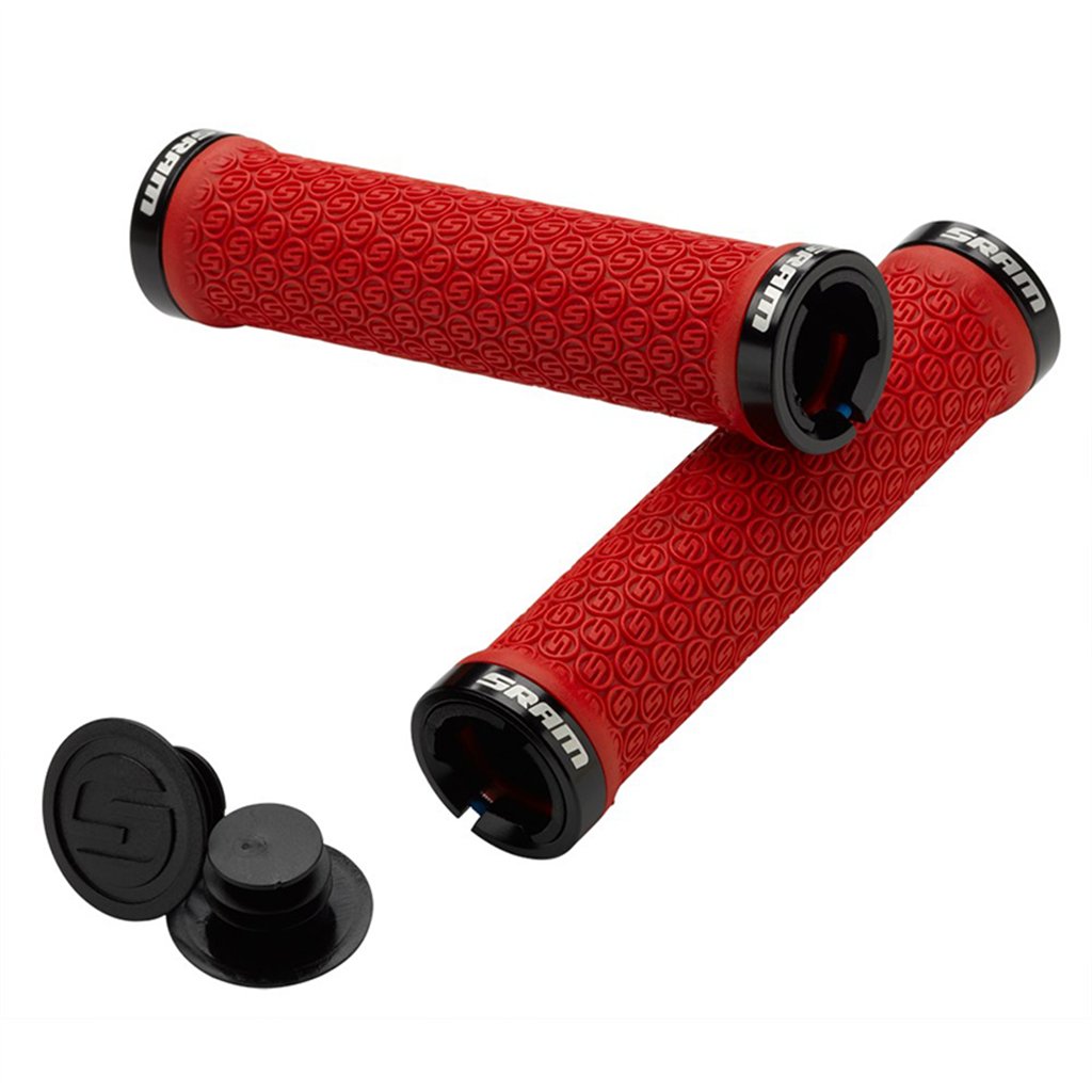 Sram Manopole Locking (Coppia) Rosso