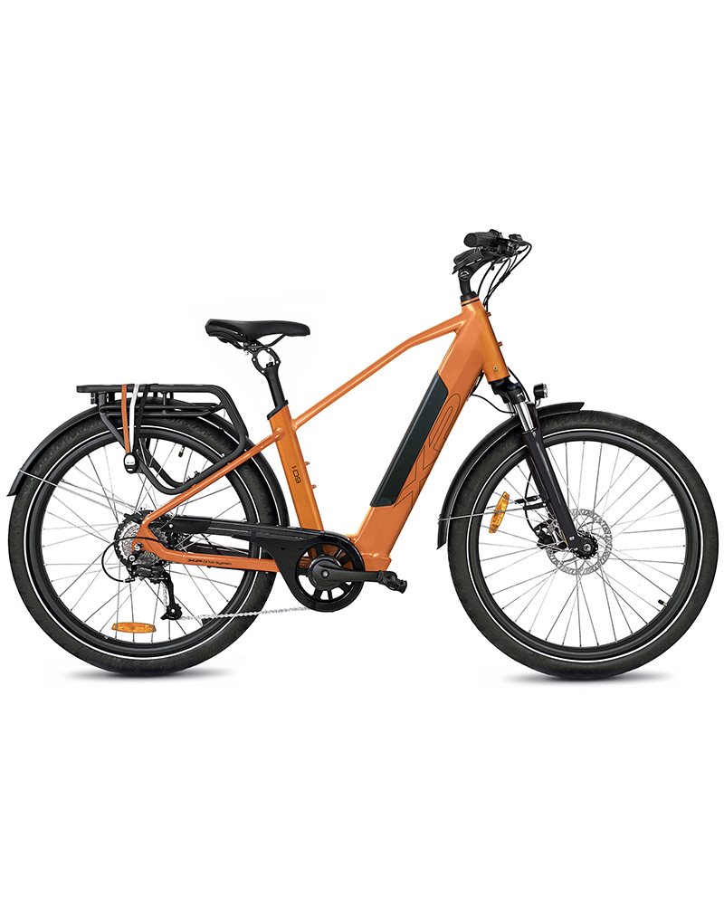 XP Bikes I-D9.1S Sportive e-Bike 27.5" 9s HDB 624Wh, Orange