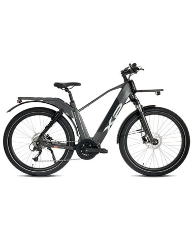 XP Bikes I-MD9 XO e-Bike 27.5" 9s Gent HDB 672Wh, Dark Grey