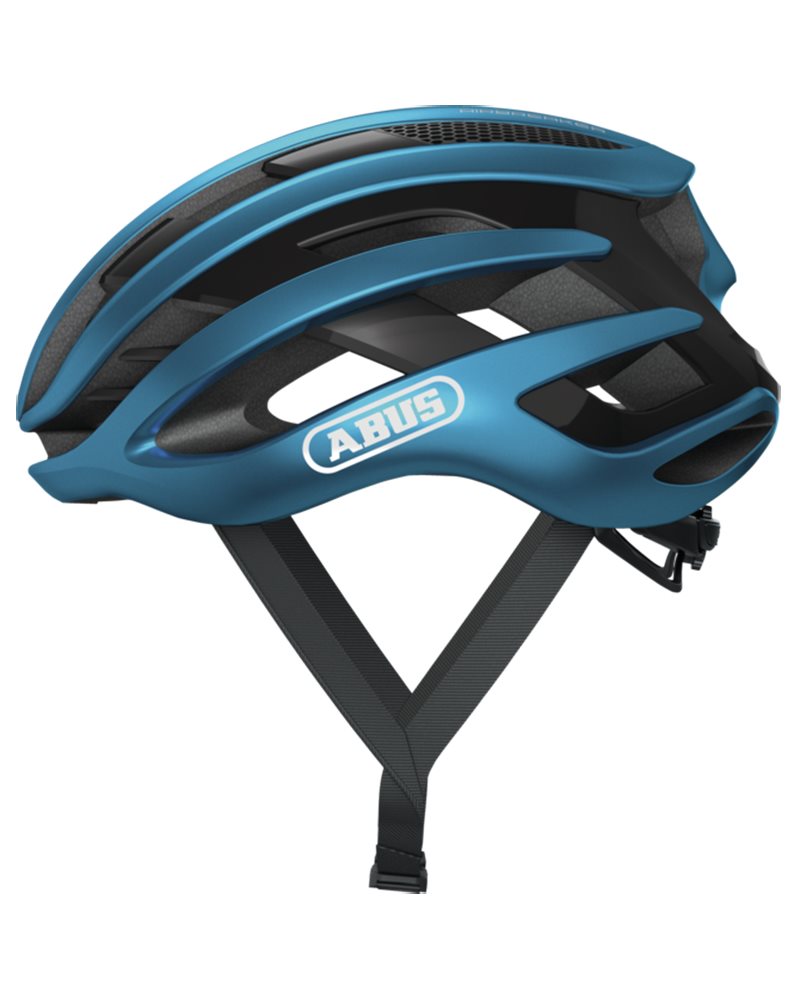 Abus AirBreaker Road Cycling Helmet, Steel Blue - Bike Sport Adventure