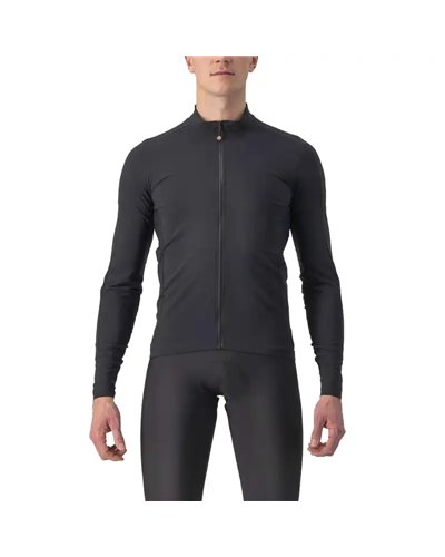 Castelli Flight Air Maglia Maniche Lunghe Full Zip Uomo, Nero