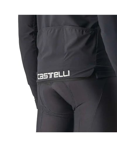 Castelli Flight Air Maglia Maniche Lunghe Full Zip Uomo, Nero