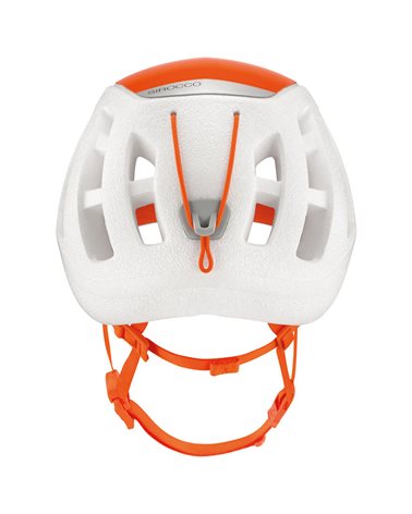 Petzl Sirocco Helmet, White/Orange (One Size Fits All)