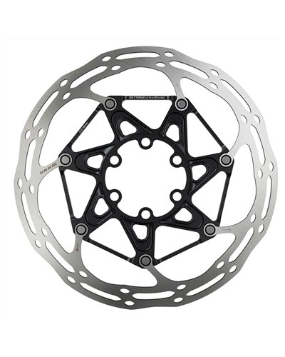 Sram Rotor Cntrln 2P 180mm Black TI Rounded