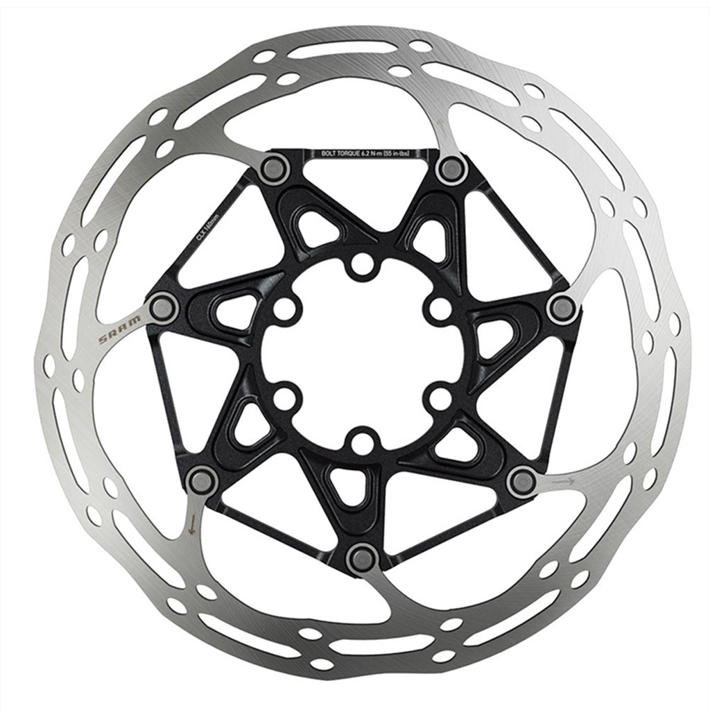 Sram Disco Centerline Two Pieces 180mm 6-fori Nero Arrotondato