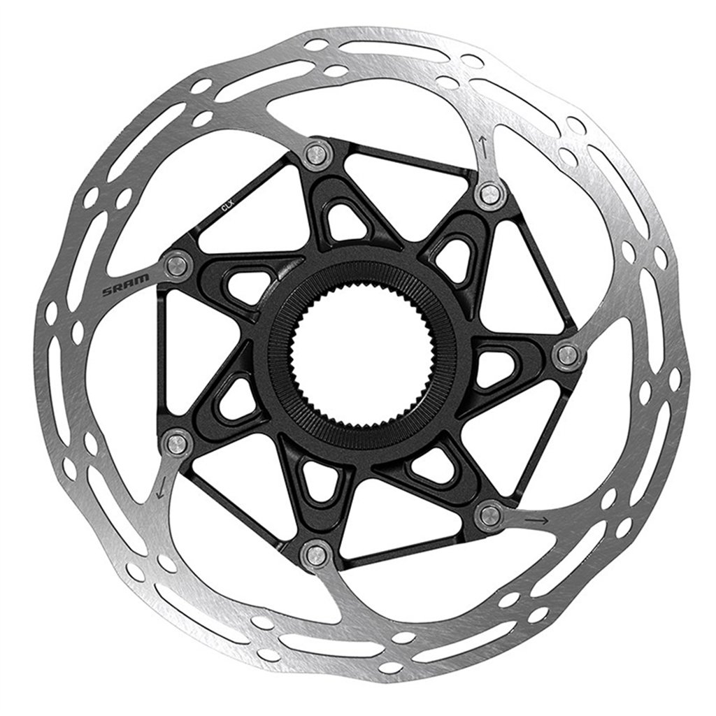 Sram Rotor Cntrln 2P Cl 140mm Black Rounded