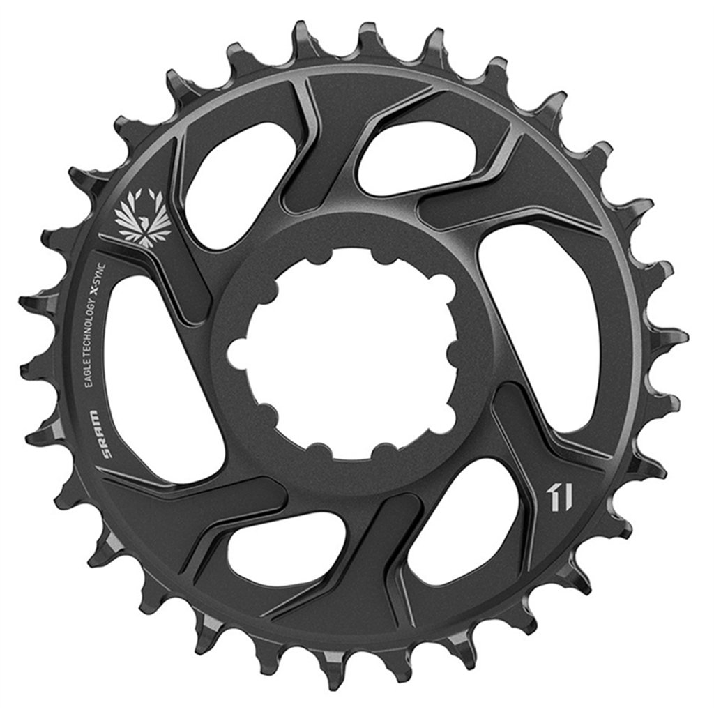 Sram Corona Direct Mount 34 12V 6mm Offset Gold