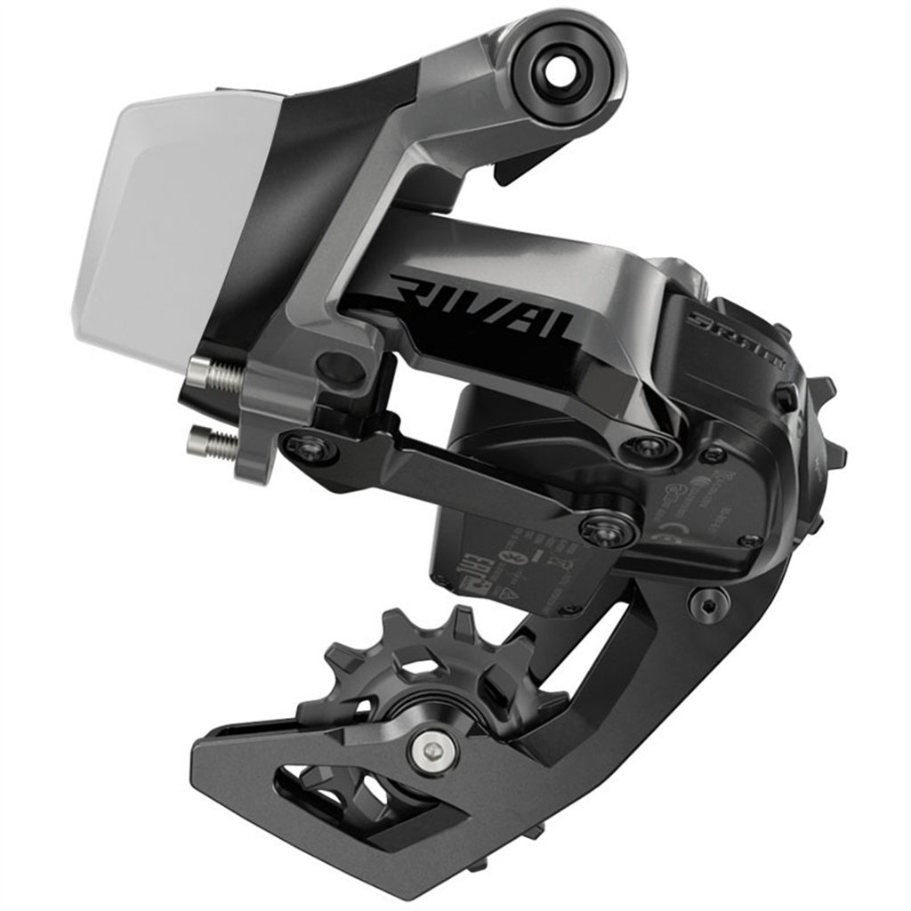 Sram Rear Derailleur Rival eTap AXS D1 12sp Glossy Black Max 36T (Comp: 10-30, 10-36, Battery not Included)