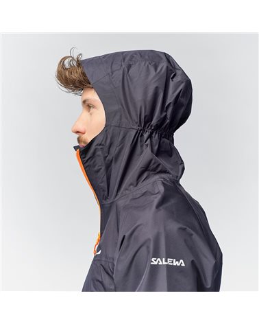 Salewa Puez (Aqua 3) PTX Powertex Waterproof Men's Jacket, Premium Navy/4570
