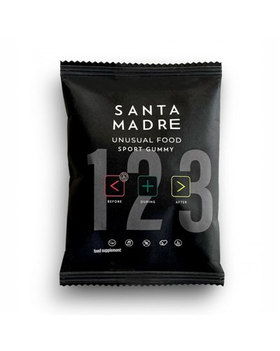 Santa Madre Sport Gummy Pack 1-2-3 Estuche Pack 20X45G