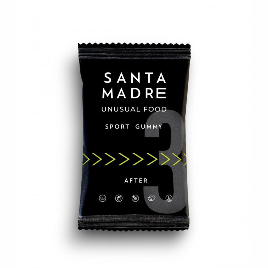 Santa Madre Bloks Sport Gummies 3 Scatola da (40 pz) X 15 gr Cad. Banana