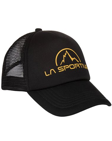 La Sportiva Promo Trucker Hat LASPO, Black/Yellow