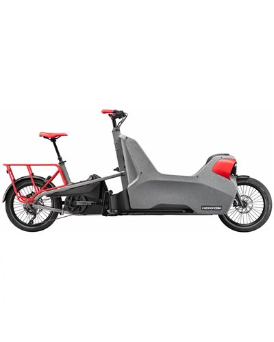 Cannondale Wonderwagen Neo 2 e-Cargo Shimano Deore 10v Bosch Cargo Line 545Wh, Grigio (GRY)