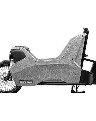 Cannondale Wonderwagen Neo 2 e-Cargo Shimano Deore 10v Bosch Cargo Line 545Wh, Grigio (GRY)
