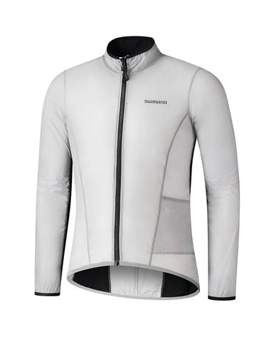 Shimano Beaufort Light Men's Windbreaker Cycling Jacket, White