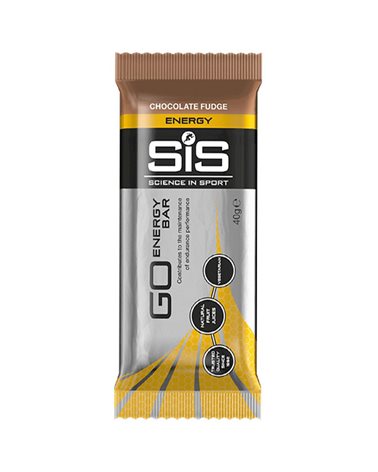 SIS GO Energy Bar Chocolate Fudge, 1 Bar 40gr