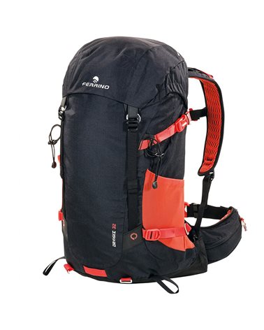 Ferrino Dry-Hike 32 Trekking Waterproof Backpack, Black