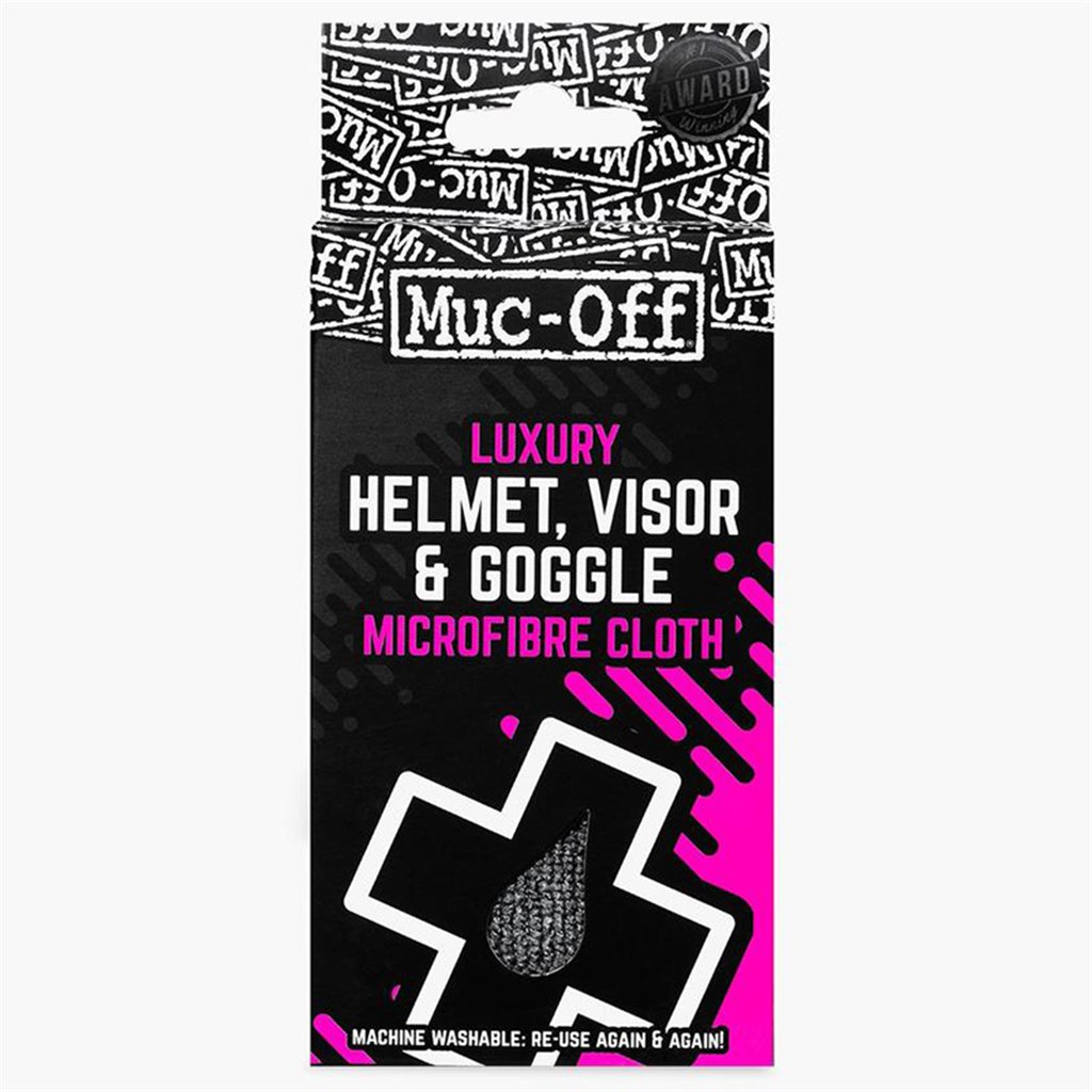 Muc-Off Pannetto In Microfibra per Casco e Occhiali