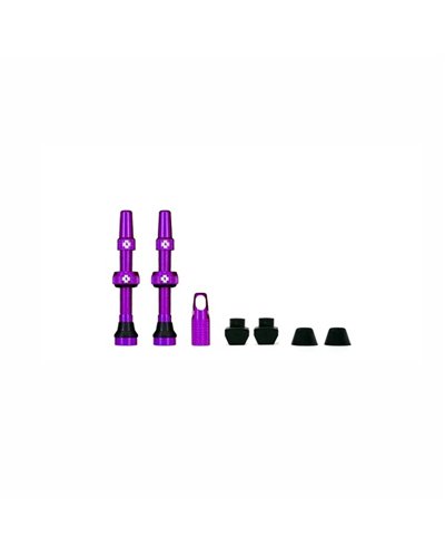 Muc-Off Valvola Tubeless 60mm 1 (Coppia) Viola