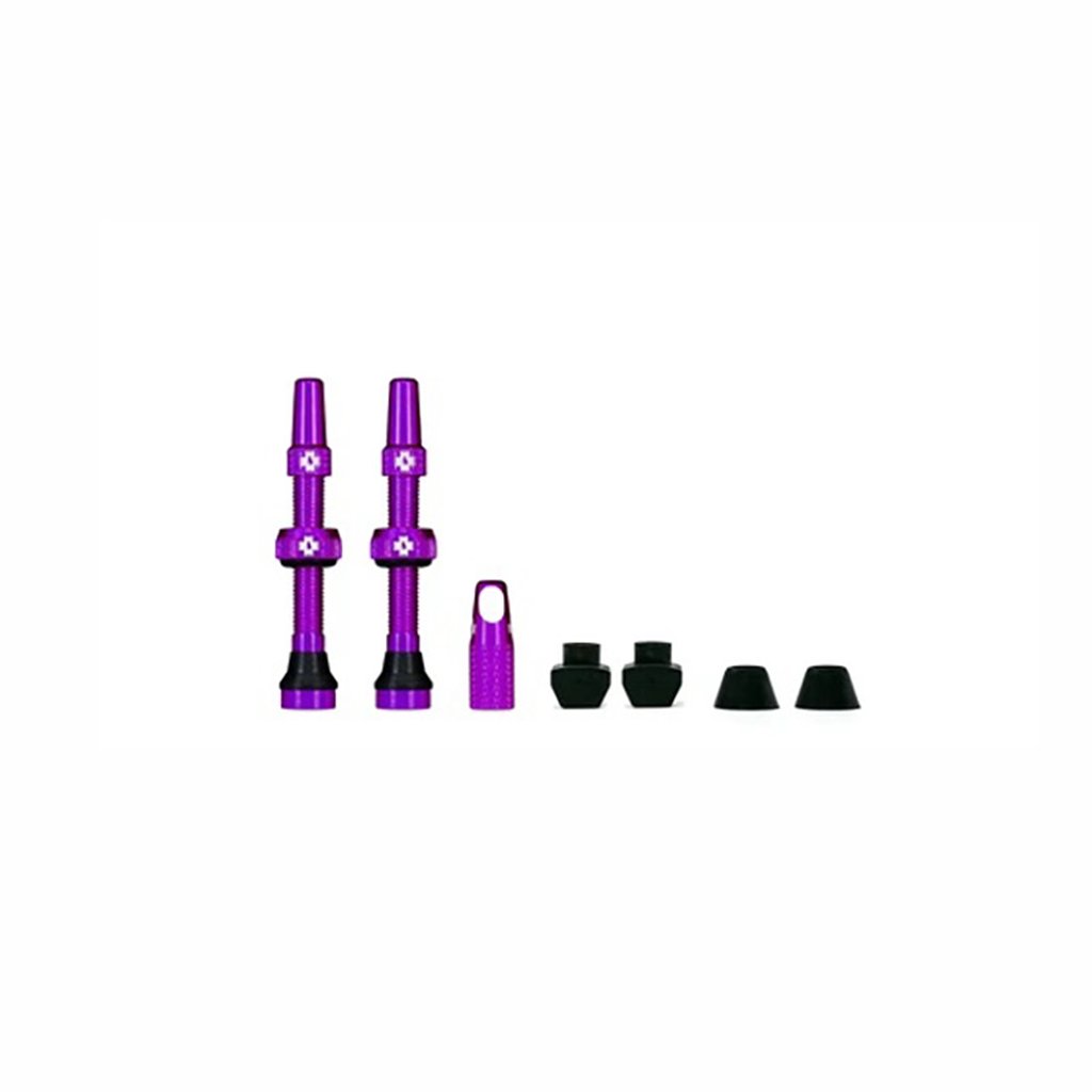 Muc-Off Tubeless Valve Kit/60mm/Purple (8)