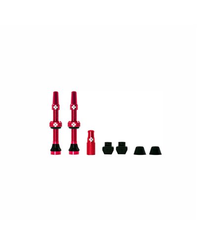 Muc-Off Tubeless Valve Kit/80mm/Red (8)