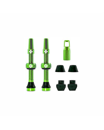 Muc-Off Tubeless Valve Kit/80mm/Green (8)