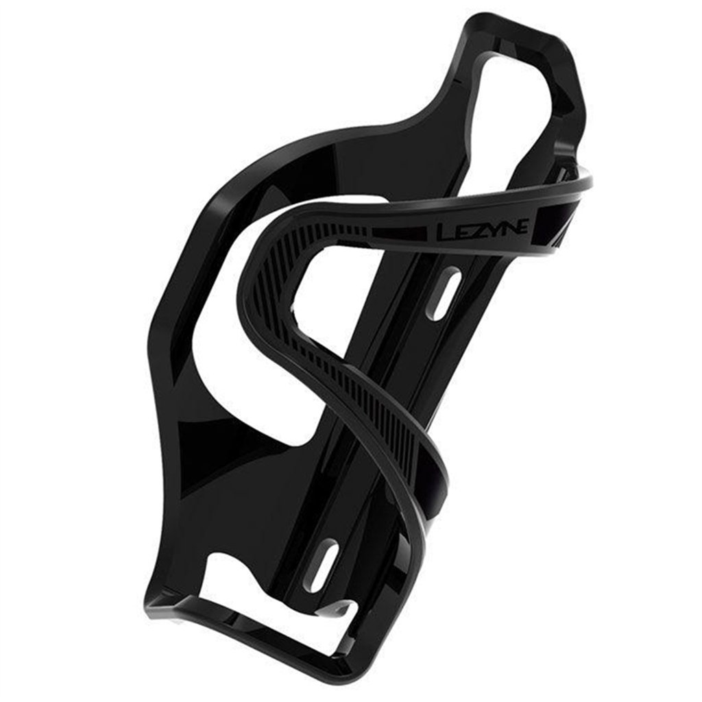 Lezyne Portaborraccia Flow Cage SL Sinistro Nero