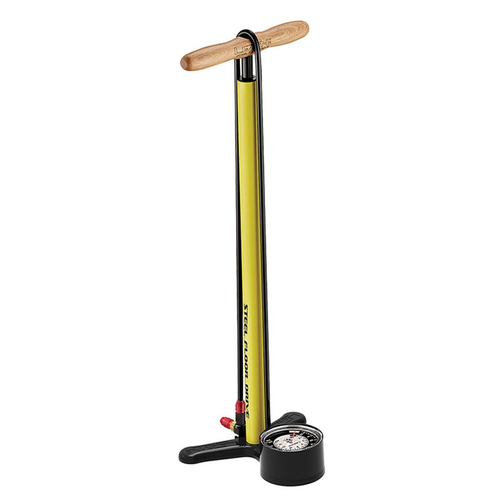 Lezyne Steel Floor Drive 3.5 Yellow