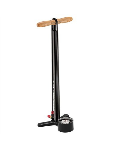 Lezyne Pompa da Terra Steel Floor Drive 3.5 Gloss Black