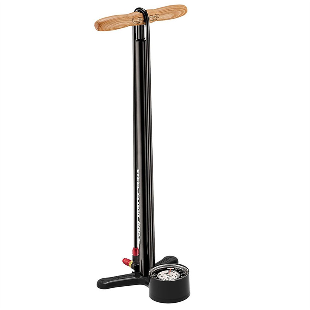 Lezyne Pompa da Terra Steel Floor Drive 3.5 Gloss Black