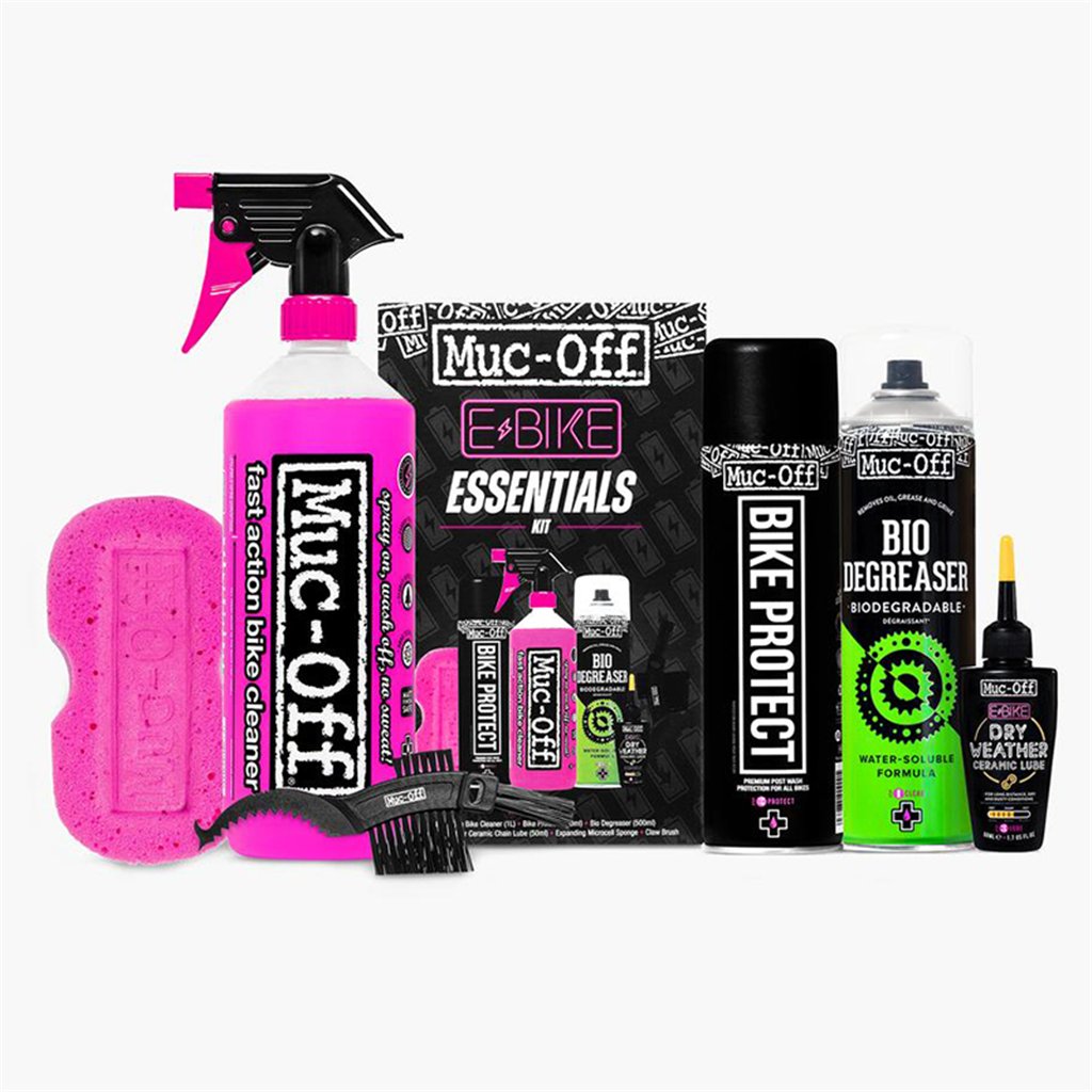 Muc-Off e-bike Essentials Kit Clean Protect & Lube