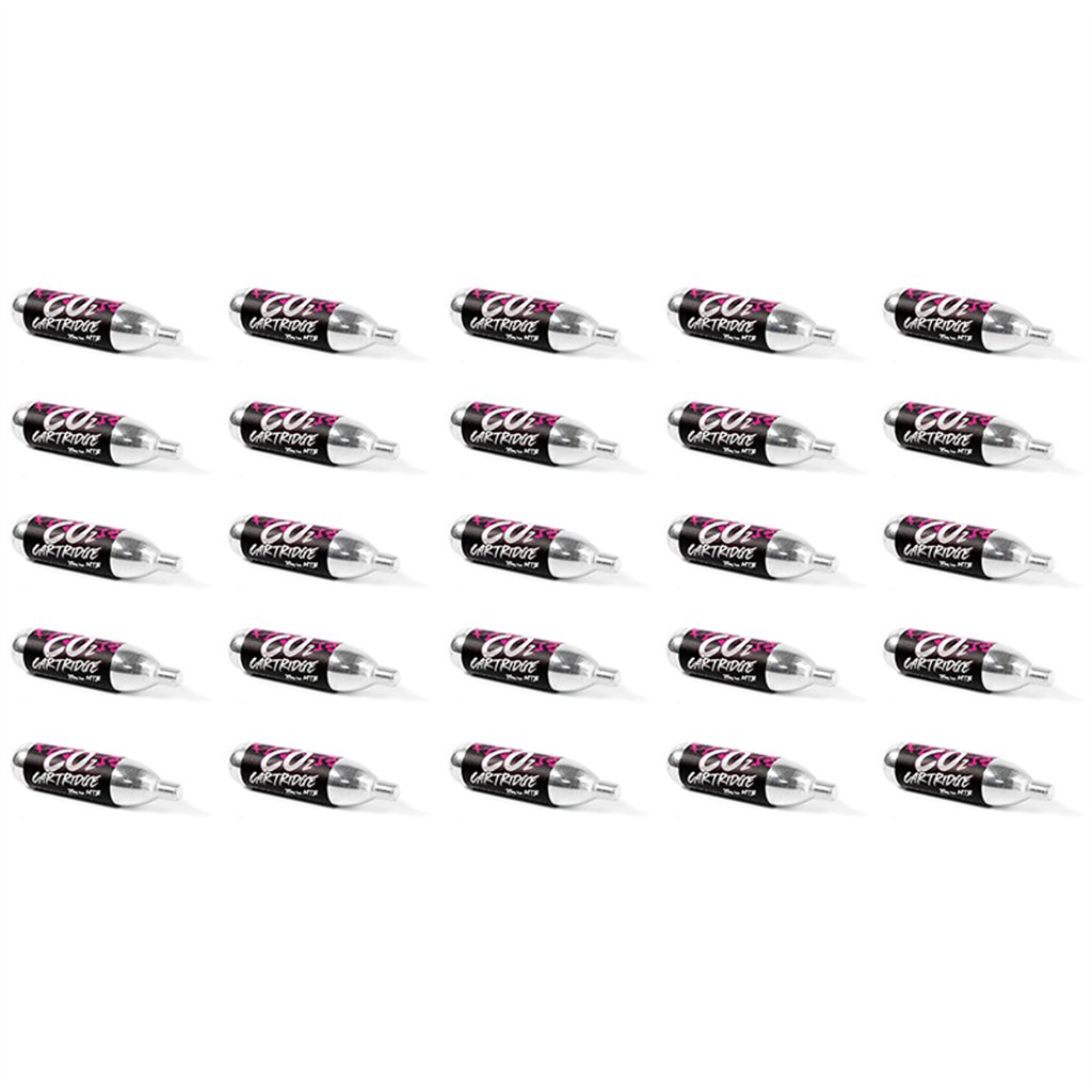 Muc-Off Countertop 25G CO2 Cartridge Jar Of 25 Pcs.